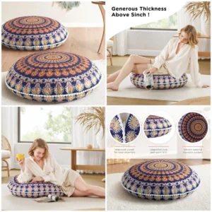 Floor Pillows for Sitting Set of 2
